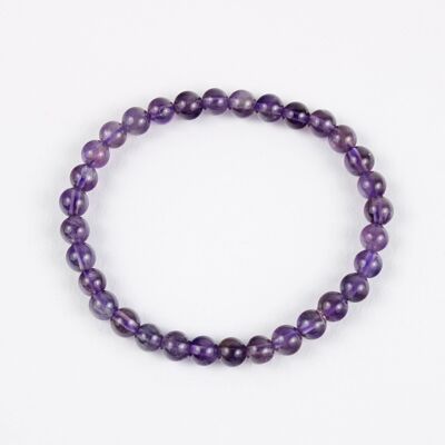 Amethyst Kristall Armband 6mm