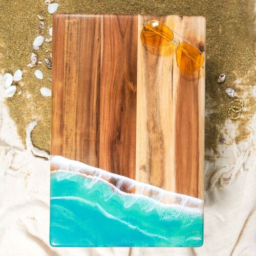 Acacia Bread Boards - Caribbean Blue