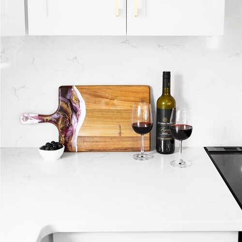 Large Acacia Cheese Boards - Onyx