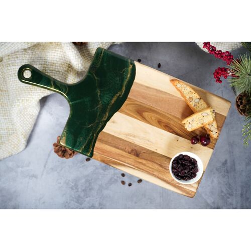 Large Acacia Cheese Boards - Jade