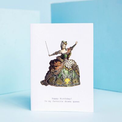 TokyoMilk Drame Queen Greeting Card