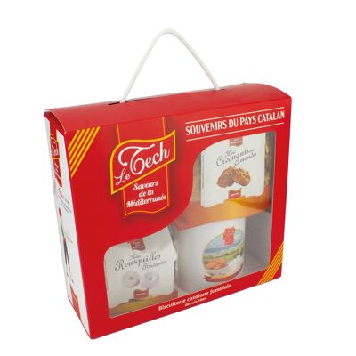 LE COFFRET CADEAU SOUVENIR DU PAYS CATALAN 300G