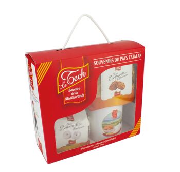 LE COFFRET CADEAU SOUVENIR DU PAYS CATALAN 300G