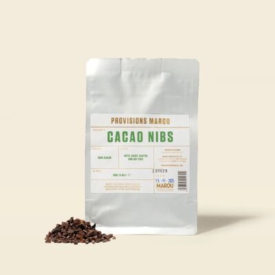 Bustina Nib 100% Cacao – VIETNAM 160g (versione inglese)