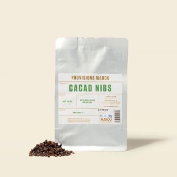 100% Cacao Nib Pouch – VIETNAM 160g (English version) 1