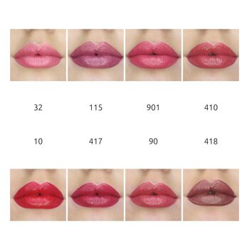 Palette de rouge à lèvres cool 3