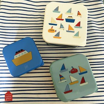 SET DE 3 LUNCH BOX LES BATEAUX 4