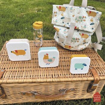 SET DE 3 LUNCH BOX LA FERME 3