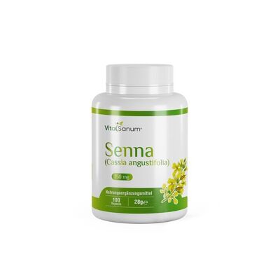 VitaSanum®- Séné (Cassia angustifolia) 150 mg 100 gélules