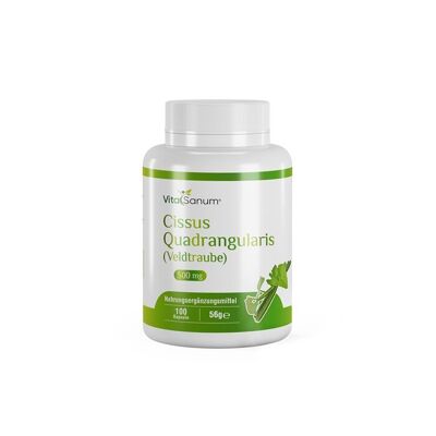 VitaSanum®- Cissus Quadrangularis (Veldtraube) 500 mg 100 gélules