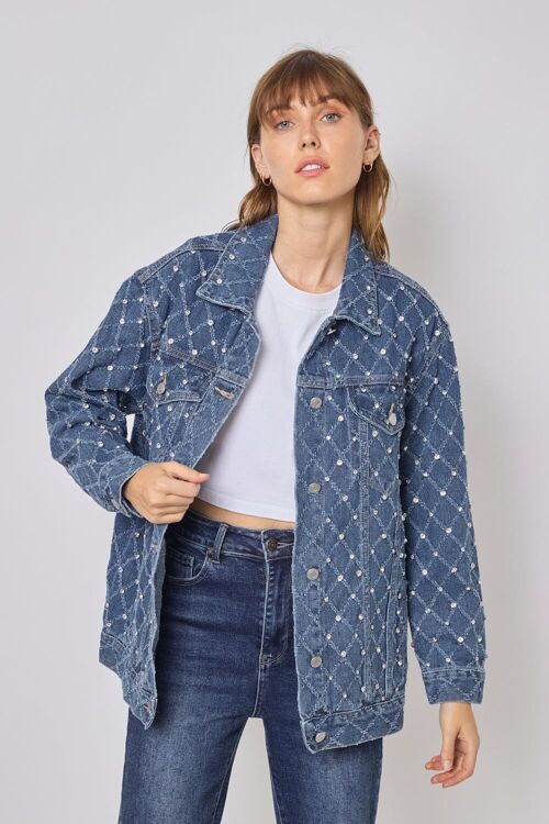 VESTE EN JEANS OVERSIZE - FM522