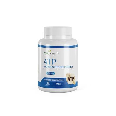 VitaSanum® - ATP (trifosfato de adenosina) 450 mg 60 cápsulas
