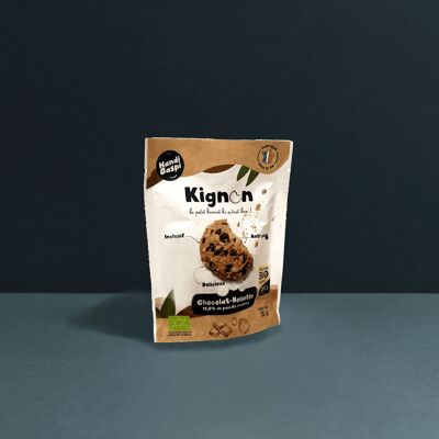 Mini biscuits anti-gaspi & inclusif CHOCOLAT-NOISETTE format SNACKING (Paquet de 36g)