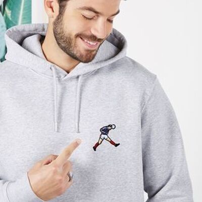 Zizou 98 Herren Kapuzenpullover (bestickt)