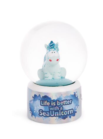 Boule secouante licorne Aquario 6,5cm 1