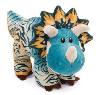 Peluche Dino Cerastupsy 20cm debout VERT 1