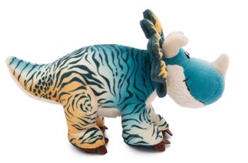 Peluche Dino Cerastupsy 30cm debout VERT 2