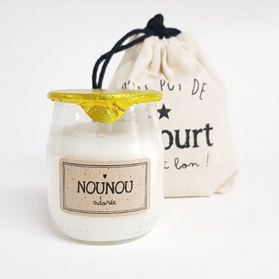 Candela P'tit vasetto di yogurt "Nounou" Pistacchio - Mandorla