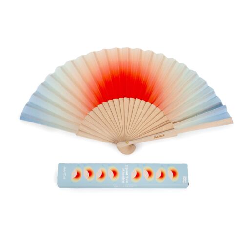 ORANGE GRADIENT FAN HF