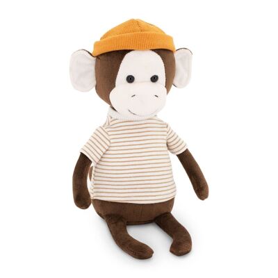 Charlie le singe : chapeau orange