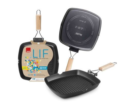 GRILL LIF ASA ABATIBLE ONDULADO 20 CM - 407520 - IBILI