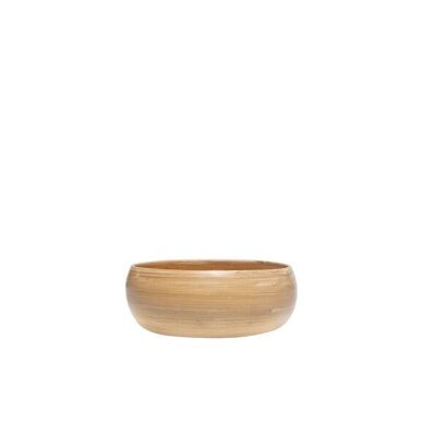 IBILI - Cuenco de Bamboo Natural 15x6 cms para Alimentos Secos - Elegancia y Sostenibilidad en tu Mesa