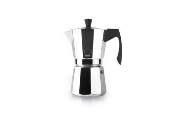 IBILI - Machine à expresso Evva White, 12 tasses, 600 ml, Fonte d'aluminium, Convient pour induction 1