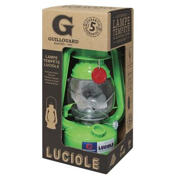 Lampe Tempête "Luciole" - Vert | GUILLOUARD 2