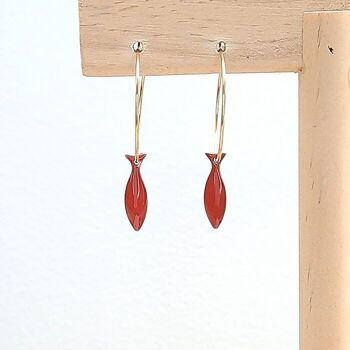 Boucles d'oreilles Isi 8