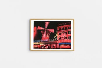 Affiche A3 - Le Moulin Rouge, Paris 1