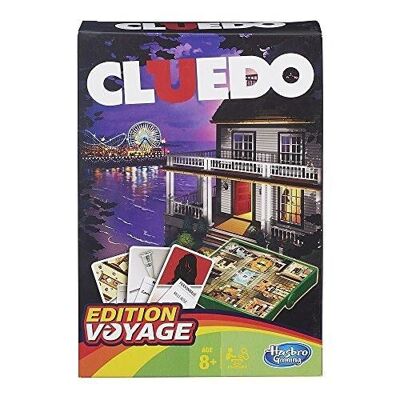 Hasbro Gaming - Cluedo - Gioco da tavolo - Travel Edition - Versione francese