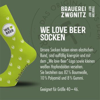 Chaussettes à bière Zwönitzer 2