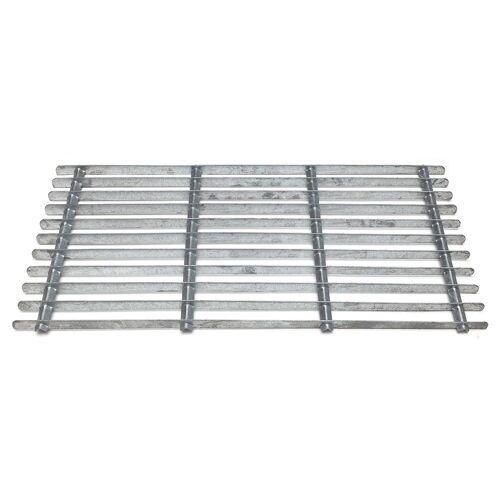 Grille Gratte-Pieds - 80x40cm - Acier Galvanisé à Chaud | GUILLOUARD