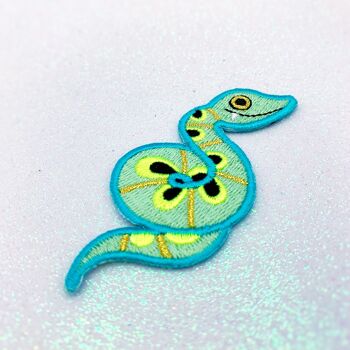 GOLDEN SNAKE • Broche/Patch thermocollant 2