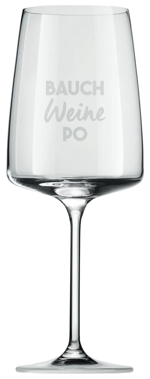 Bauch-Weine-Po Weinglas
