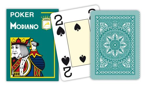 Poker 4 Jumbo Index Verde Scuro