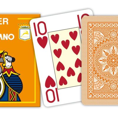 Poker 4 Jumbo Index Arancione