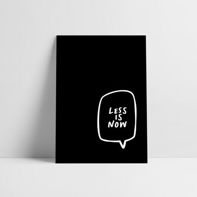 Postkarte: Less is now