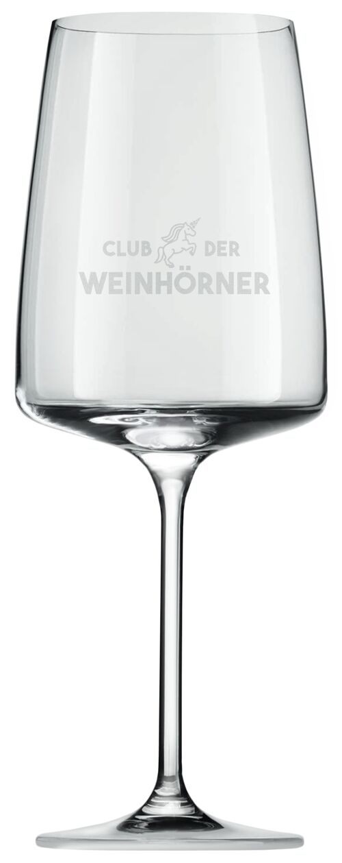 Weinhorn Weinglas