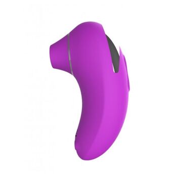Vibromasseur clitoridien par embout de vibrations sur membrane violet USB 1