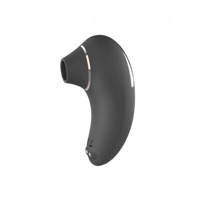 Klitorisvibrator mit Vibrationsspitze auf schwarzer USB-Membran