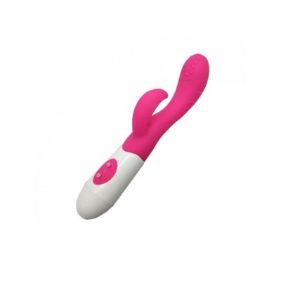Rabbit Pink Vibrator mit Stimulationsstift
