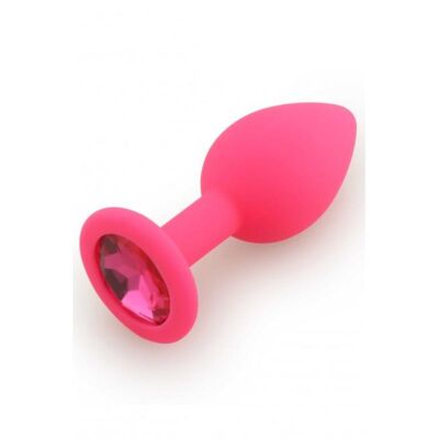 Plug bijou rose Small