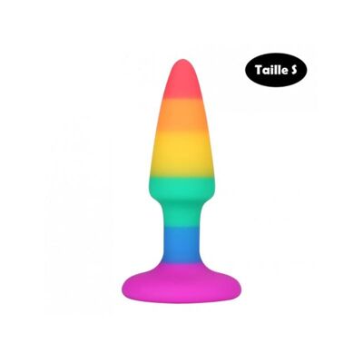 Plug anal multicolor talla S