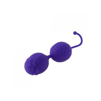 Boules de Geisha violet silicone 2