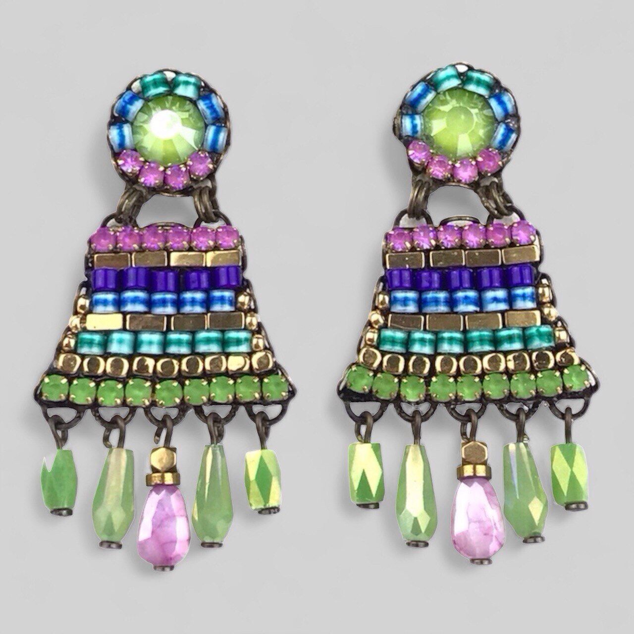 Orecchini di cristalli COLIBRI