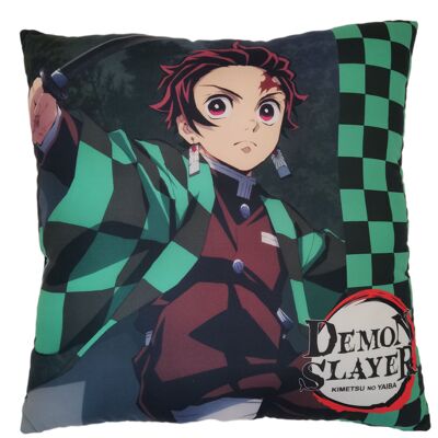 COUSSIN 40*40 CM 100% POLYESTER  DEMON SLAYER-4d