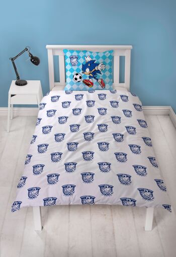 HOUSSE DE COUETTE 100% MICROFIBER - 140*200 + TO 63*63 CM SONIC-9d 3