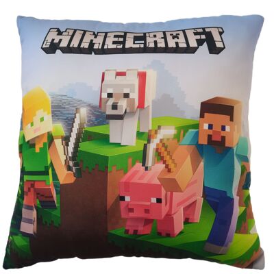 CUSCINO 40*40 CM 100% POLIESTERE MINECRAFT-58