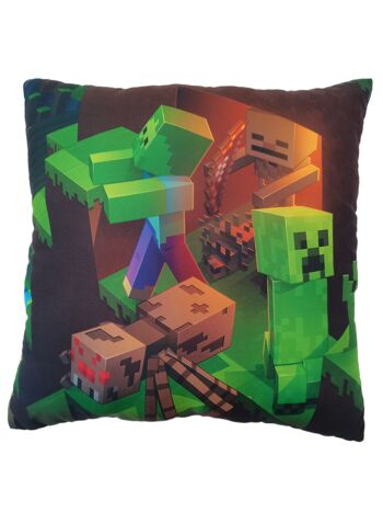 COUSSIN 40*40 CM 100% POLYESTER  MINECRAFT-58 2